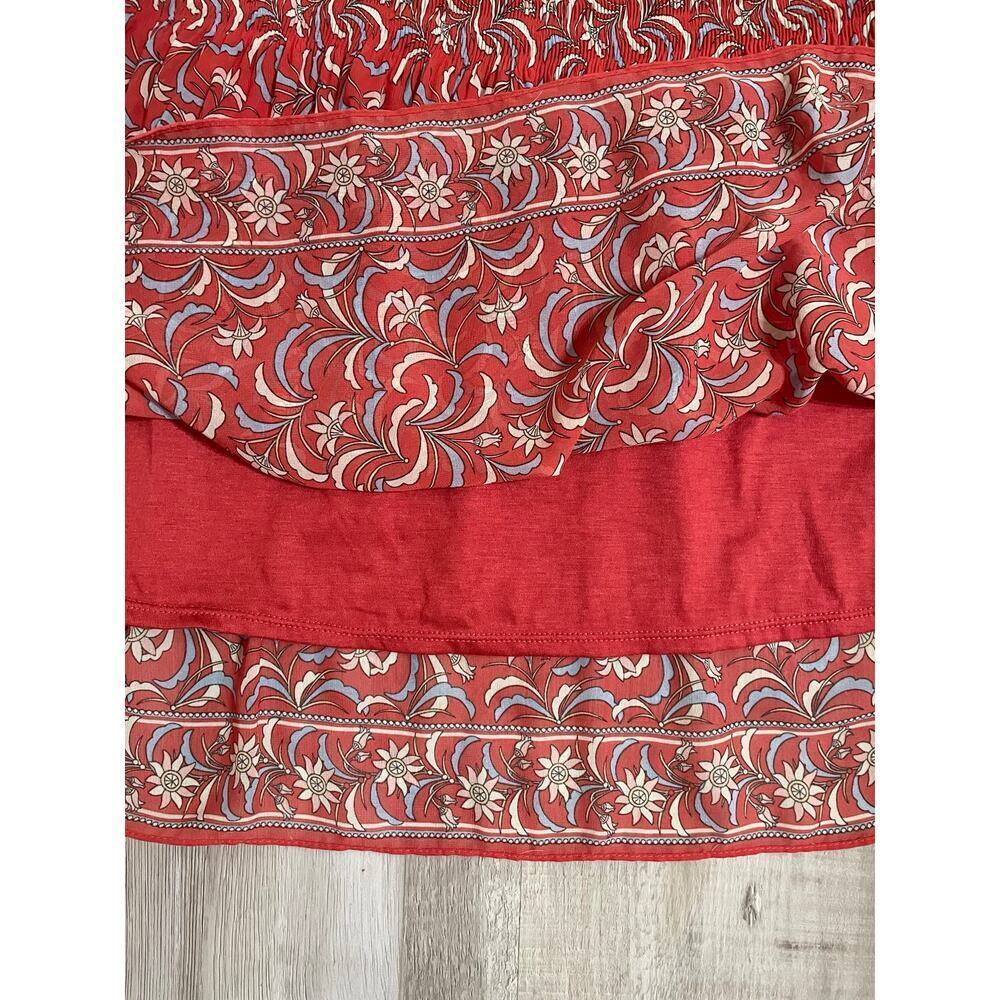 Max Studio Women's Short Printed Pleated Skirt size Medium - Picture 8 of 12